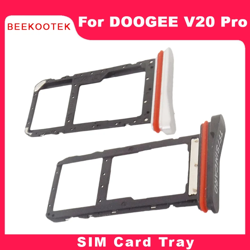 

New Original DOOGEE V20 Pro SIM TF Card Slot SIM Card Tray Holder Adapter Accessories For DOOGEE V20 Pro Smart Phone