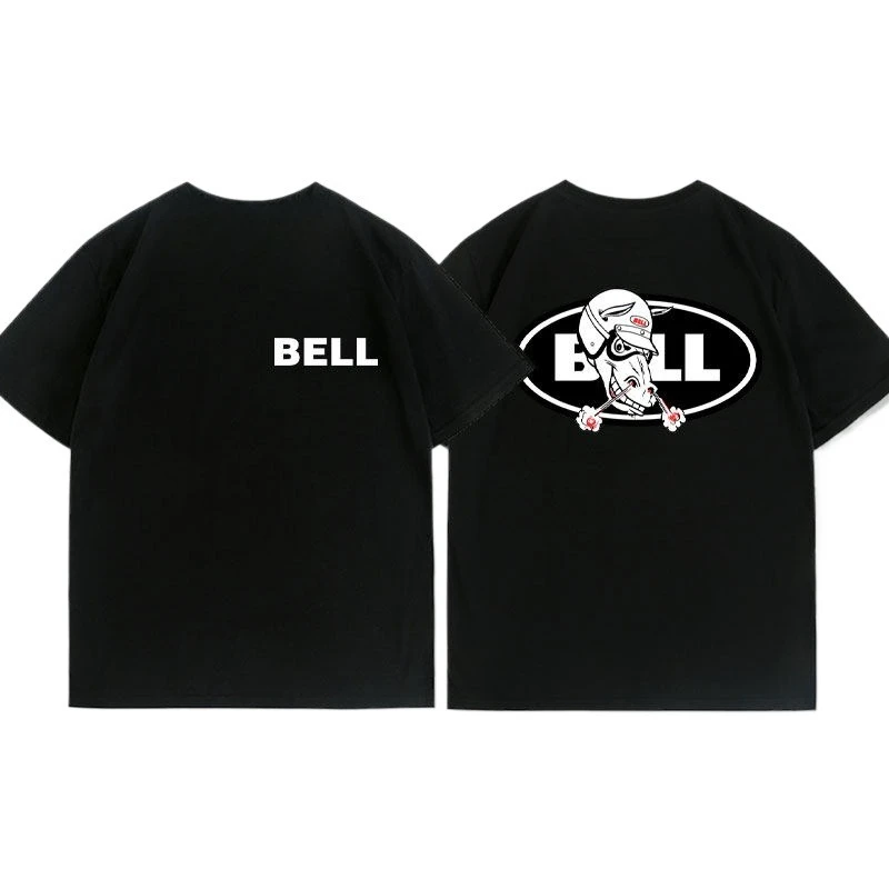 2026 Men's Casual Retro Logo Print Cotton T-shirt Short Sleeve Crew Neck Breathable Streetwear Tops Plus Size maternity clothes