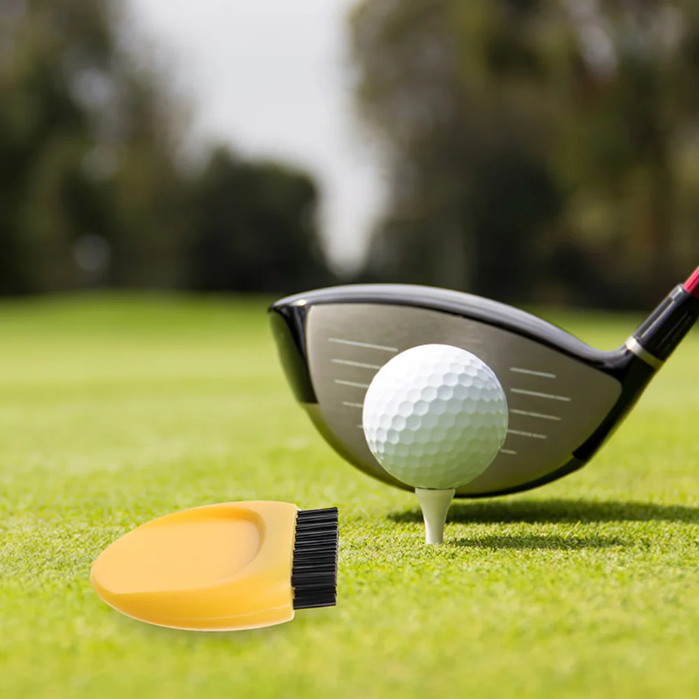 

8pcs Golf Club Brush Cleaning Tools Yellow Red Blue Black Reusable Golfs Balls Equipment Outdoor Practice Supplies Durable