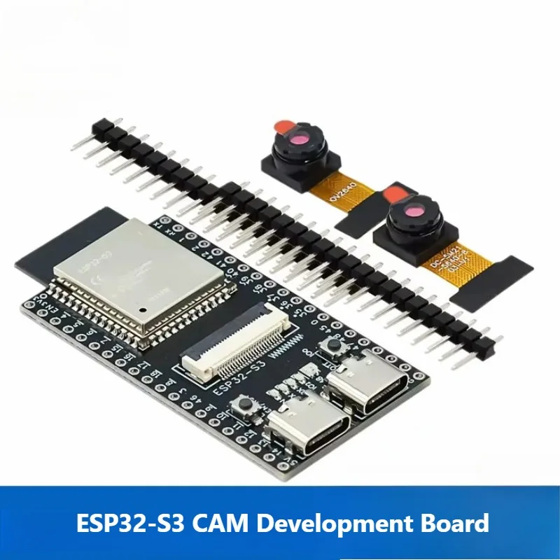 

ESP32 S3 N16R8 CAM Development Board with OV3660 OV5640 Camera Module WiFi Bluetooth for IoT Video Surveillance Projects