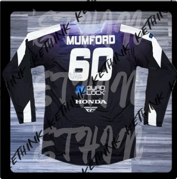 

Quick Dry Honda Motorcycle Jersey, MUMFORD Long Sleeve Breathable Riding Shirt Y2K Dirt Bike and Mountain Racing, Daily Gear