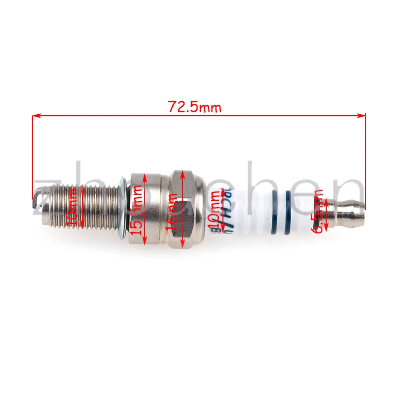 2pcs/lot Motorcycle Iridium Spark Plug D8TC for DR8EA D8EA DR8EIX DR8EGP DPR8EA-9 DPR8EIX-9 IX24 X24ESR-U HG22 X24ESZU9 R6G A6GC