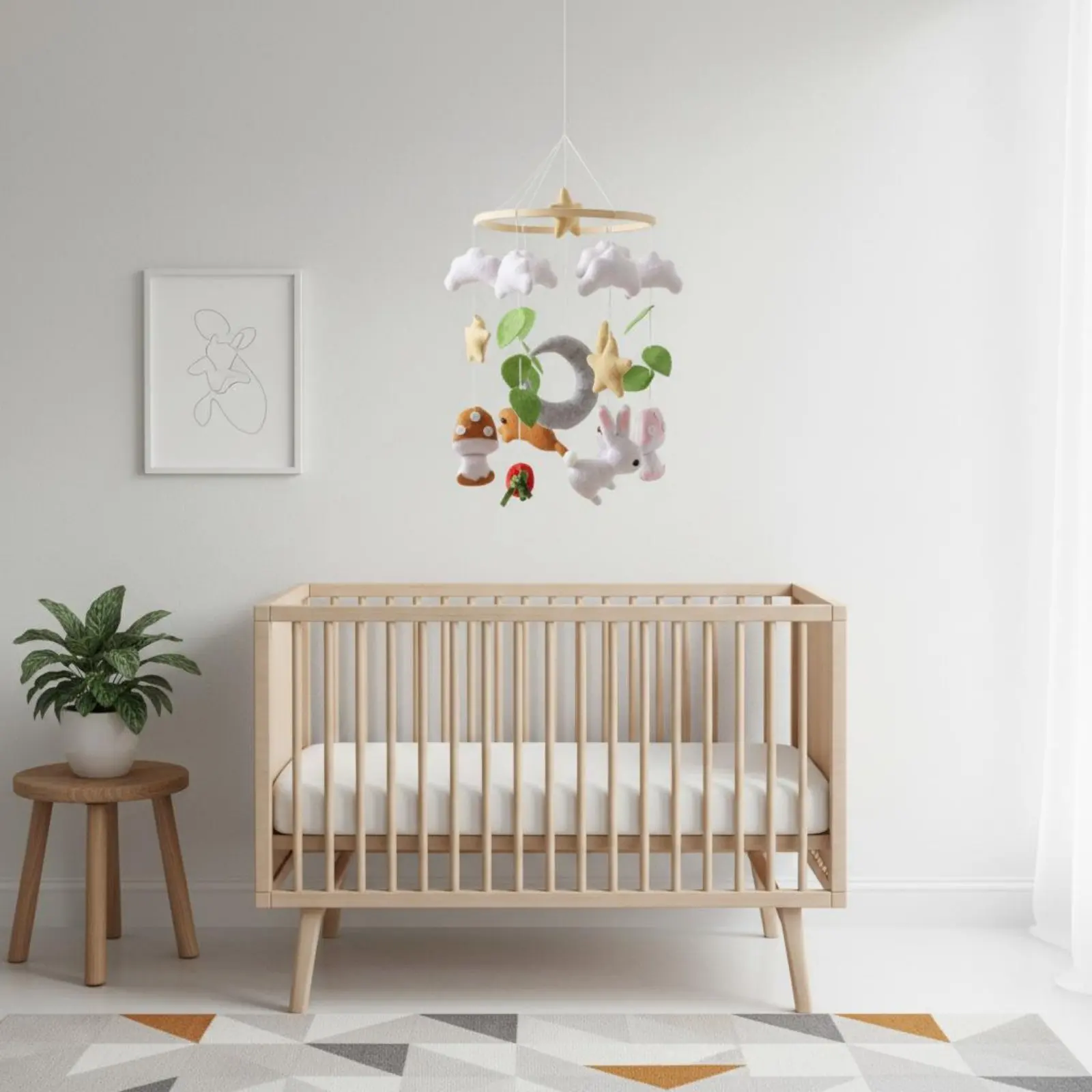 handmade-moon-and-bunny-mobile-soothing-felt-moon-mobile-baby-crib-hanging-toy-cute-creatures-shapes-neutral-hanging-toy