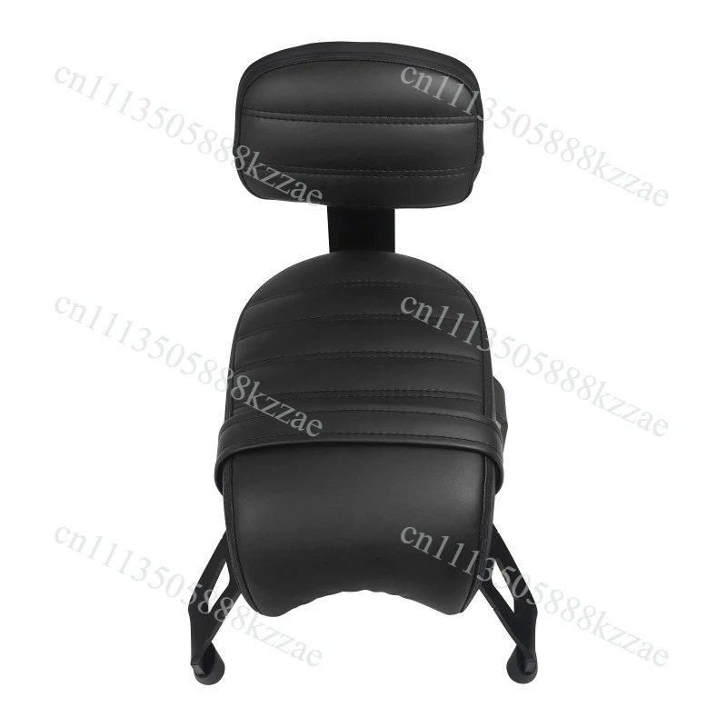 Motorcycle Passenger Seat Backrest For Indian Scout 2023 2024 Scout Bobber Sixty Leather Rear Passenger Seat with Backrest Pad