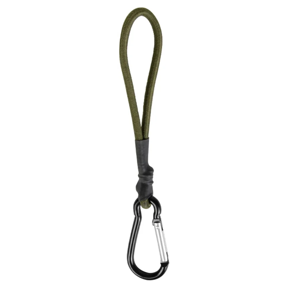 

1pc Carabiner Bungee Cord Metal Hooks 30/60/90/120cm Carabiner Bungee Cords Camping Karabiner Hook Cables Strap Bungie Elastic