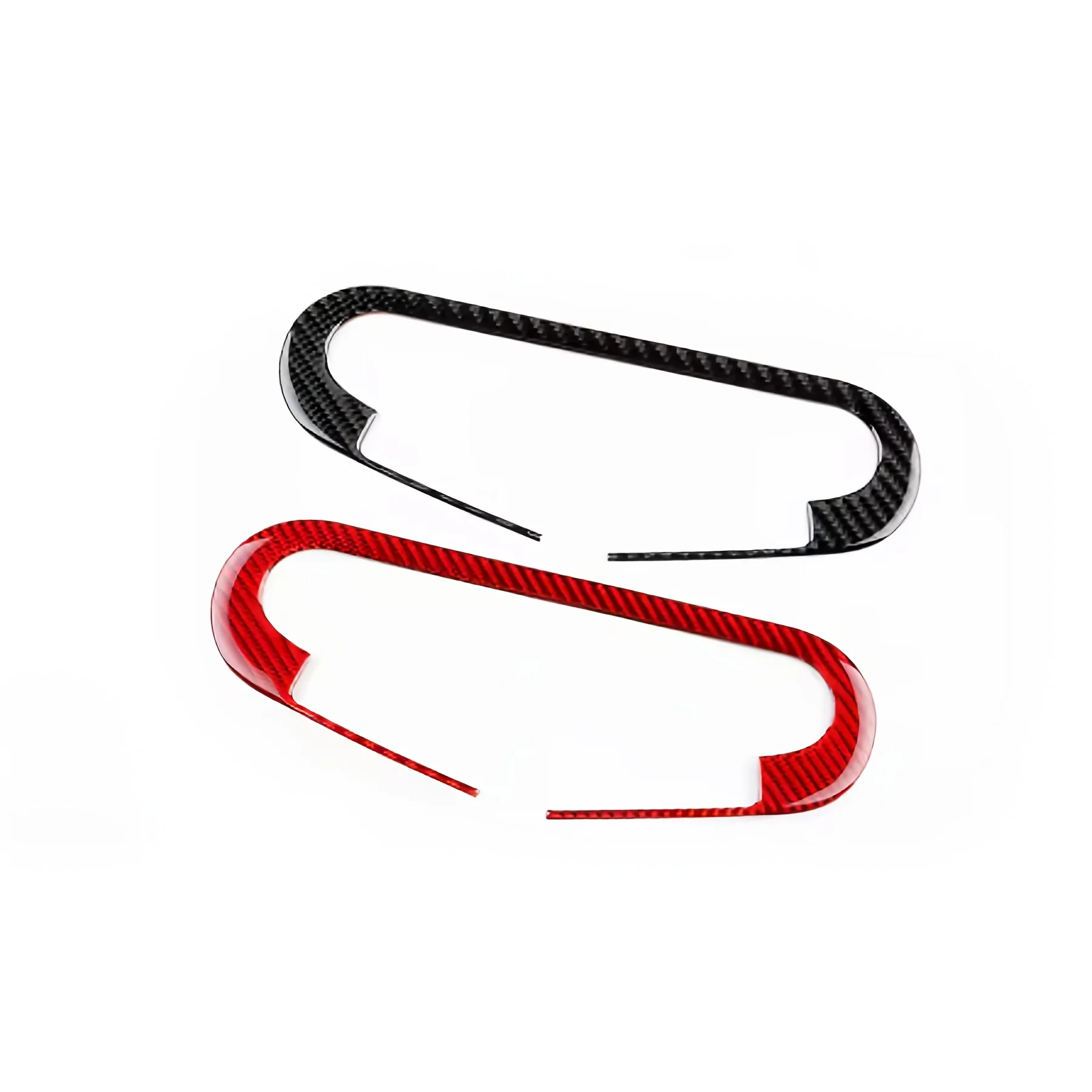 

Soft Carbon Fiber Central Control Button Frame for Mini Countryman U25, F65, F66, F67 Cooper S, E, SE, J01, J05, J05 Aceman