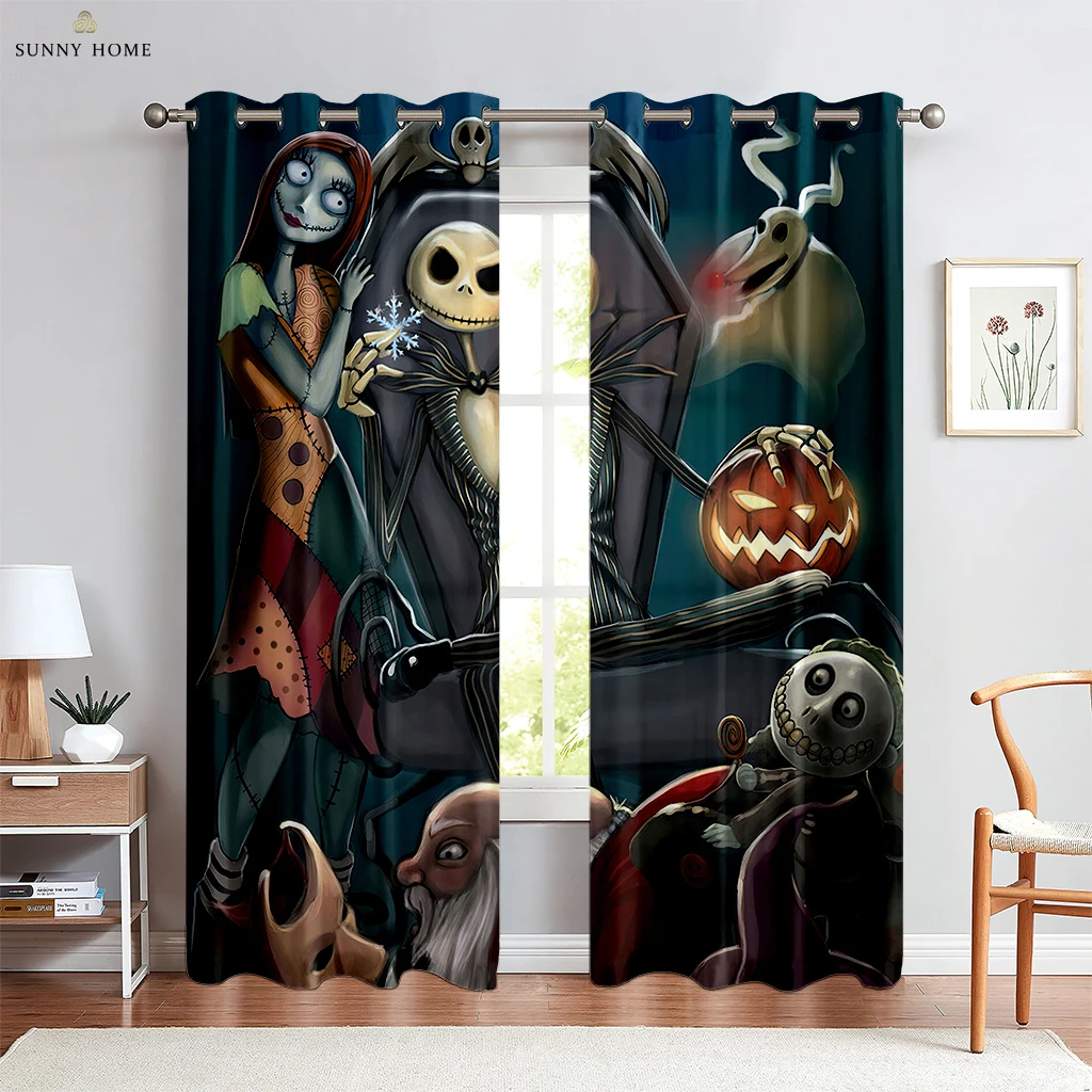 Children\'s Room Curtains Window Decoration Curtain Rod Pocket Custom Curtains Bedroom Kitchen Living Room Curtains 2 Pieces