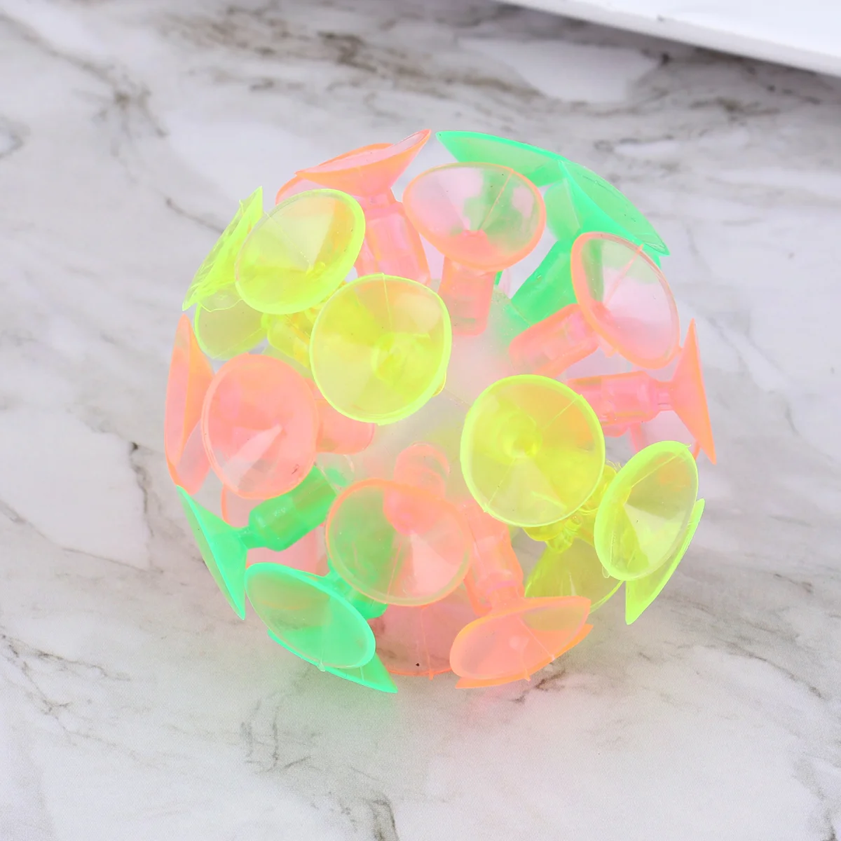 12PCS Children's Suction Ball Toy Parent-child Interaction Sucker Ball Kids Plaything Party Toy for Children