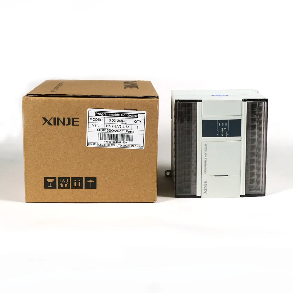 XINJE XD3 Series XD3-24R-E  AC220V 14DI 10DO PLC Industrial Controller in box