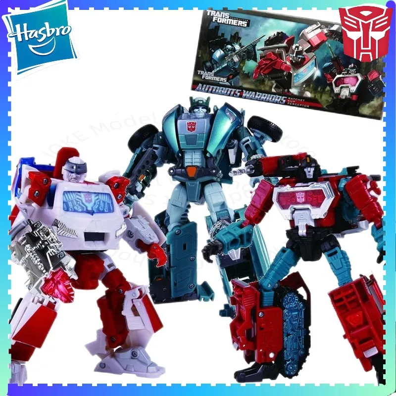 

In Stock Transformed toys Studio Series Toy Robot TAKARA TOMY Classic D-Class Perceptor Ambulance Cup 3-person Set Gift Collect