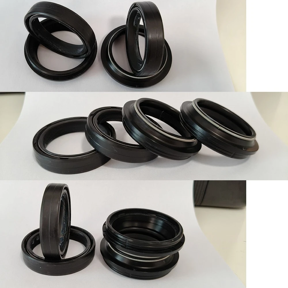 4/8/16pc 46*58 46x58x11 Fork Oil Seal Dust Seal For BWM HP4 RNINET S1000RR for Kawasaki KX125 250 500 ZX-6R ZZ-R600 ZX-900 ZX-9R