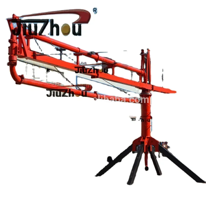 2026 Concrete pump Distributor/13m 15m 18m Mobile Spider Concrete Placing Boom