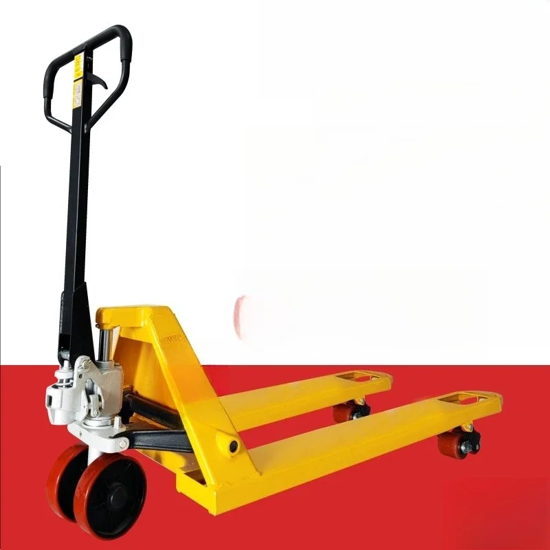 Forklift manual hydraulic truck small 2 tons 3 tons 5 tons cattle push tray hydraulic truck shovel trailer