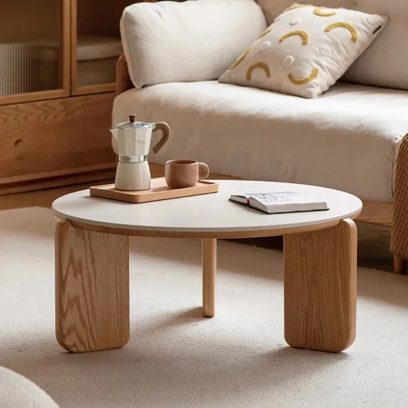 Nordic Modern Coffee Table Living Room Trendy Round Set Coffee Table Aesthetic Minimalist Table Basse Living Room Furniture