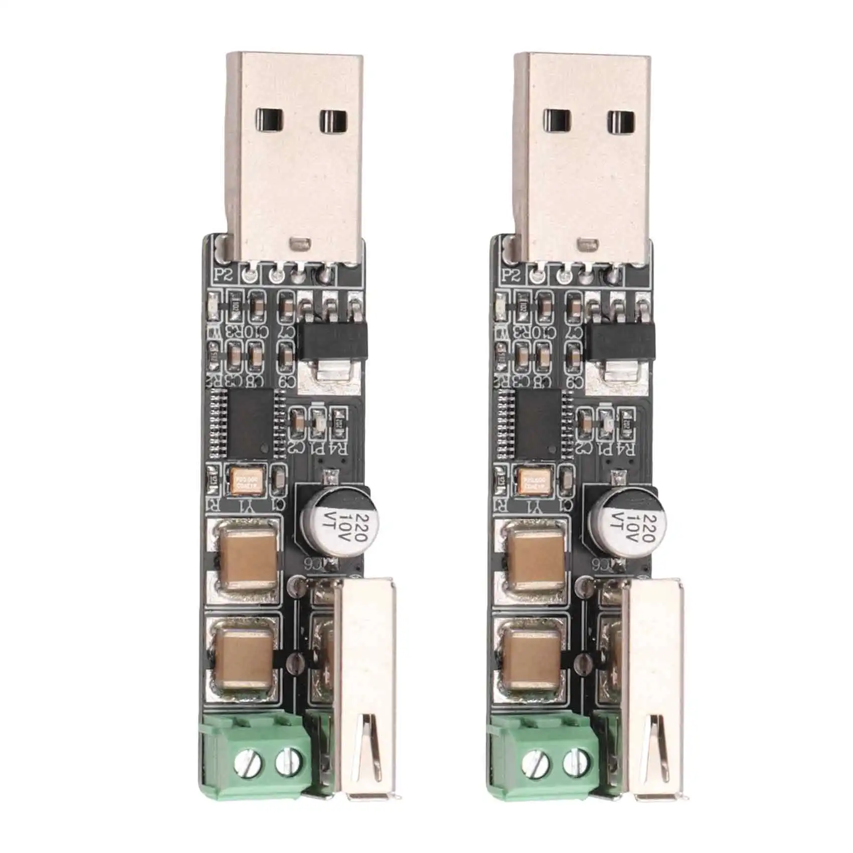 X64A-CH318T USB 2.0 Repeater Module 1 Pair High-Speed USB Signal Extender Isolator Extend Transmission Distance
