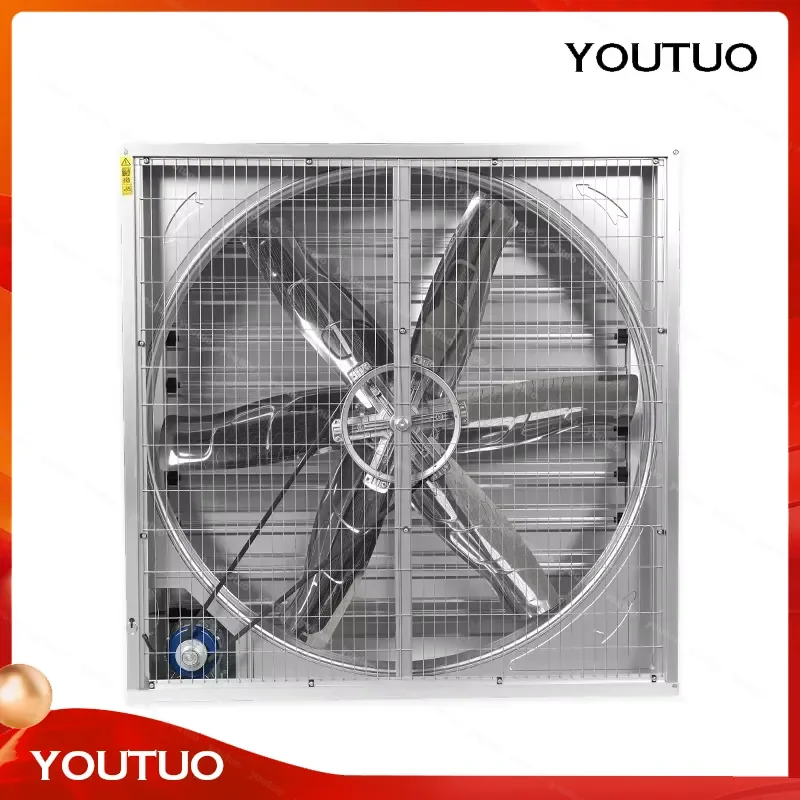 High Power Negative Pressure Industrial Axial Flow Ventilation Exhaust Fan 220V 380V 50Hz AC for OEM ODM