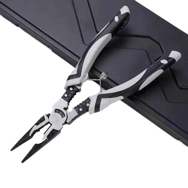 Multifunctional Long Nose Wire Pliers Industrial Grade Universal Labor-saving Hand Electrical Crimper Multitool Crimping Pliers