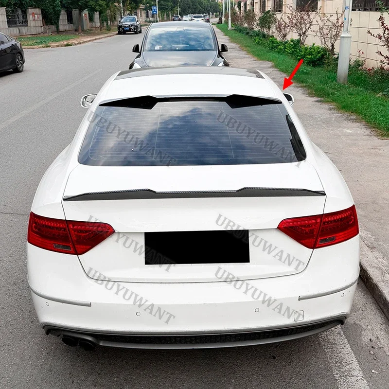 Für Audi A5 8T Coupé 2007-2016 ABS Heckklappen-Spoiler Ducktail Lippe Flügel