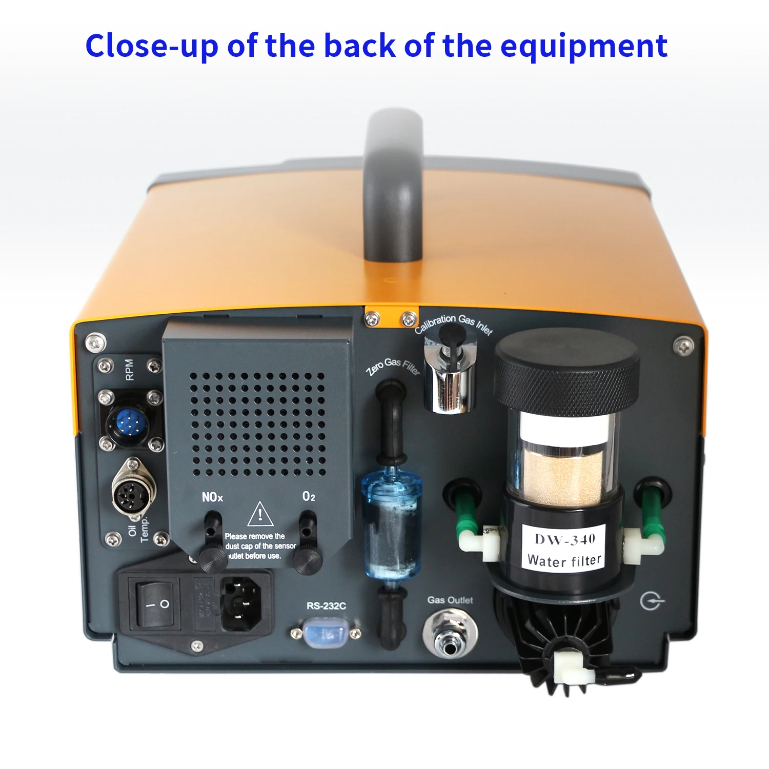 Automobile Exhaust Gas Analyzer Vehicle HC CO CO2 O2 Tester Meter Exhaust Gas Analyzer Auto Emission Gas Analyzer NHA-506