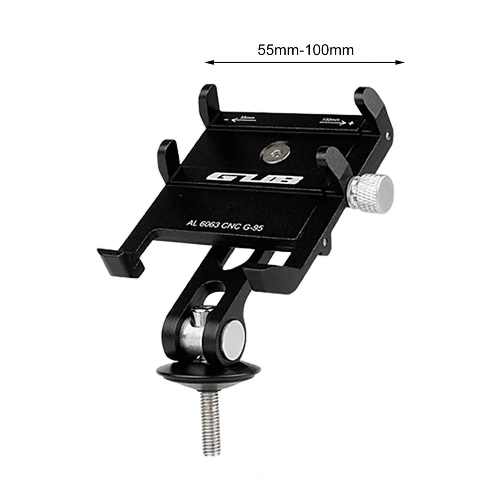 GUB G-95 Bike Phone Holder 270 Degree Rotation Cycling Navigation Stand Aluminum Alloy Bike Navigation Bracket for Bicycle