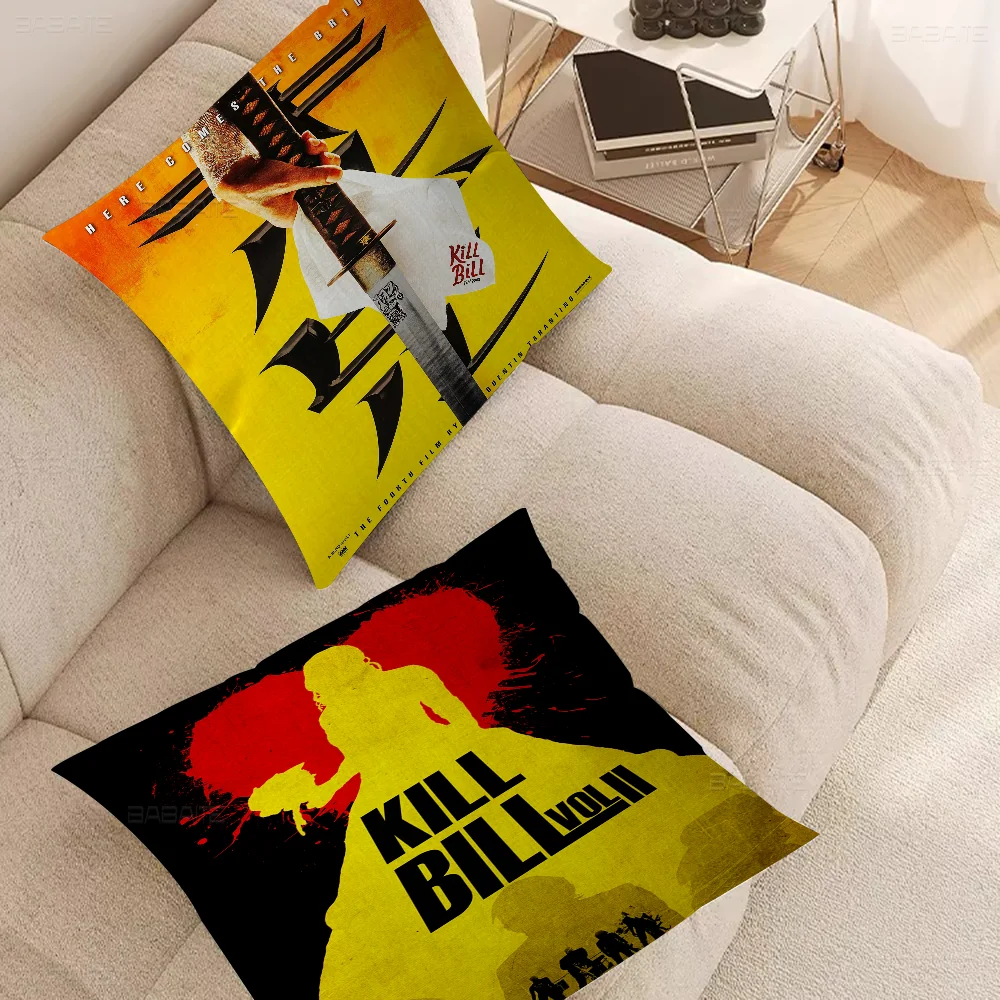 

Kill Bill Personalized Pillow Dust Cover Bedroom Kids Party Decoration Pillowcase Birthday Children Gift