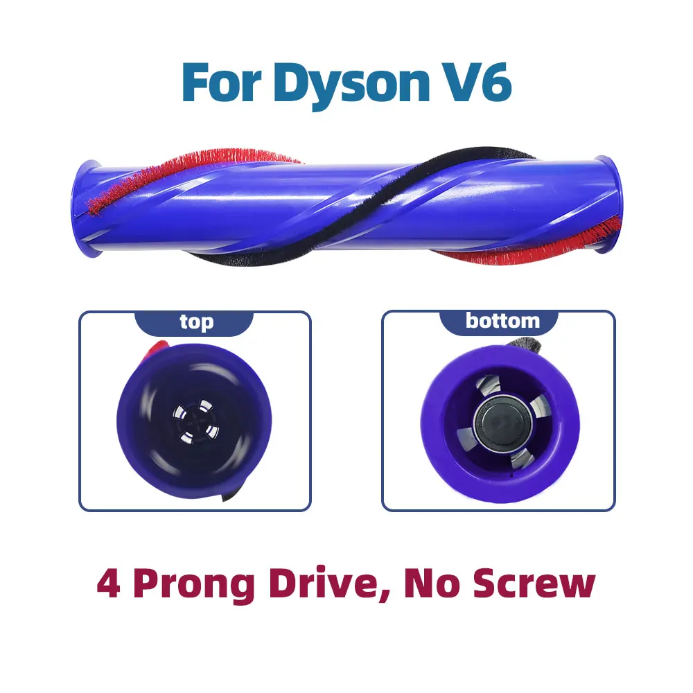 Brosse à rouleau de rechange pour aspirateur Dyson V6, V8, V10, V11 Heldhold, pièces de rechange pour livres, brosse principale, accessoires