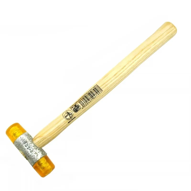 Professional Non-Marring Rubber Mallet Wooden Handle Installation Hammer Convenient Tile Flooring Furniture Assembly Tool
