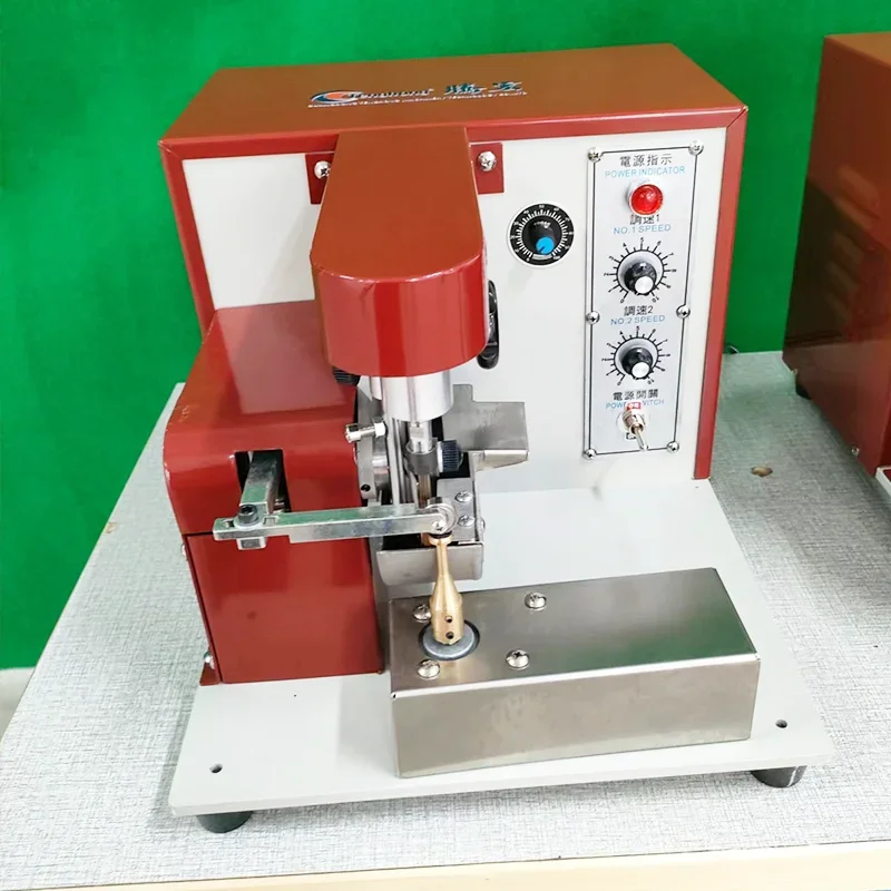 Automatic Single Side Leather Strap Belt Oil Oiling Dyeing Coloring Inking Painting Machine for Handbags Shoes-Shoemaking