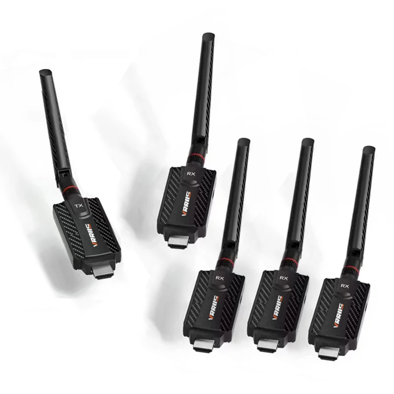 200M Wireless HDMI Extender 1080p Wireless Video Transmitter and Receiver 1 To 4 for Camera TV Box DVD Laptop PC To TV Monitor
