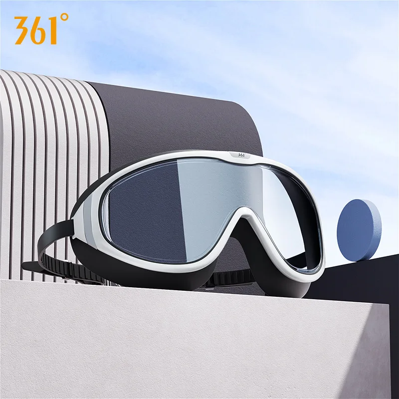 

361Adults Anti Fog WaterProof Adjustable Silicone Beach Glasses Big View Water Sports Surfing Bathing Goggles Swim EyeWear