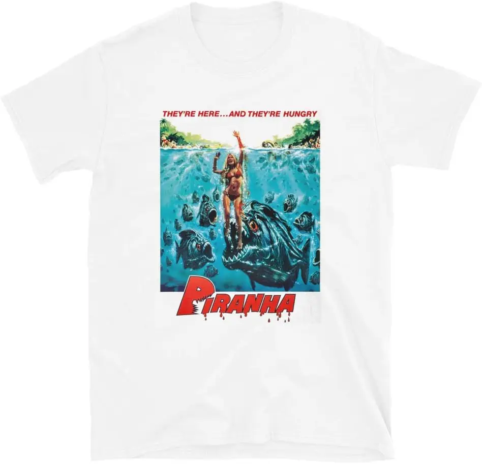 Mod.1 Piranha Terror Horror Classic Movie Film Piraña T-Shirt