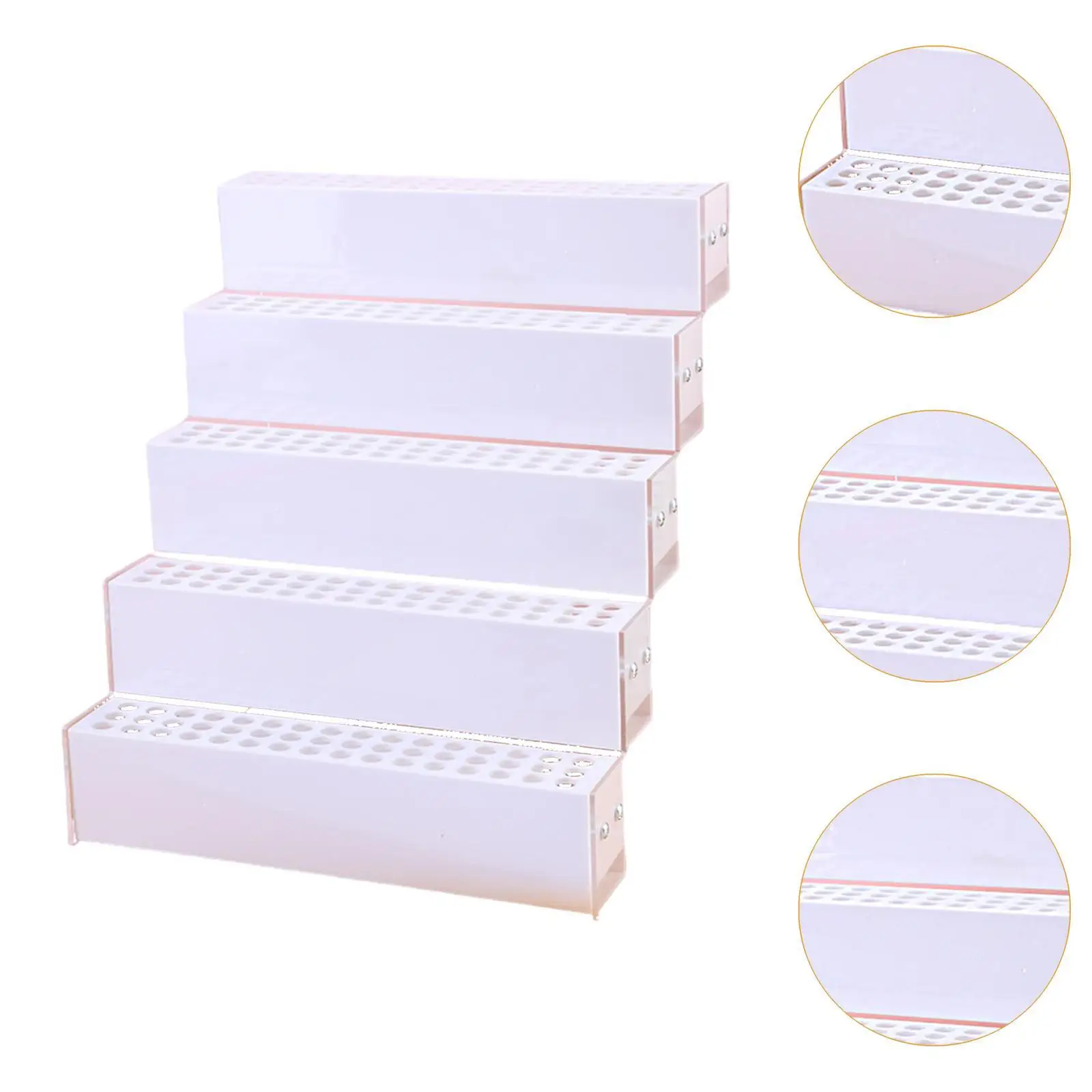 Pen Display Stand Multi Slots Colouring Pen Storage Makeup Brush Rack for Colored Pencils Dorm Makeup Brush Home Dressing Table