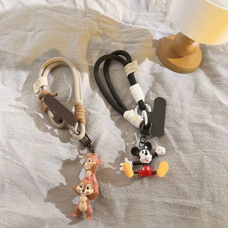 New Disney Mickey Donald duck Chip Dale creative cute kawaii keychain gift personalized anime character cartoon backpack pendant