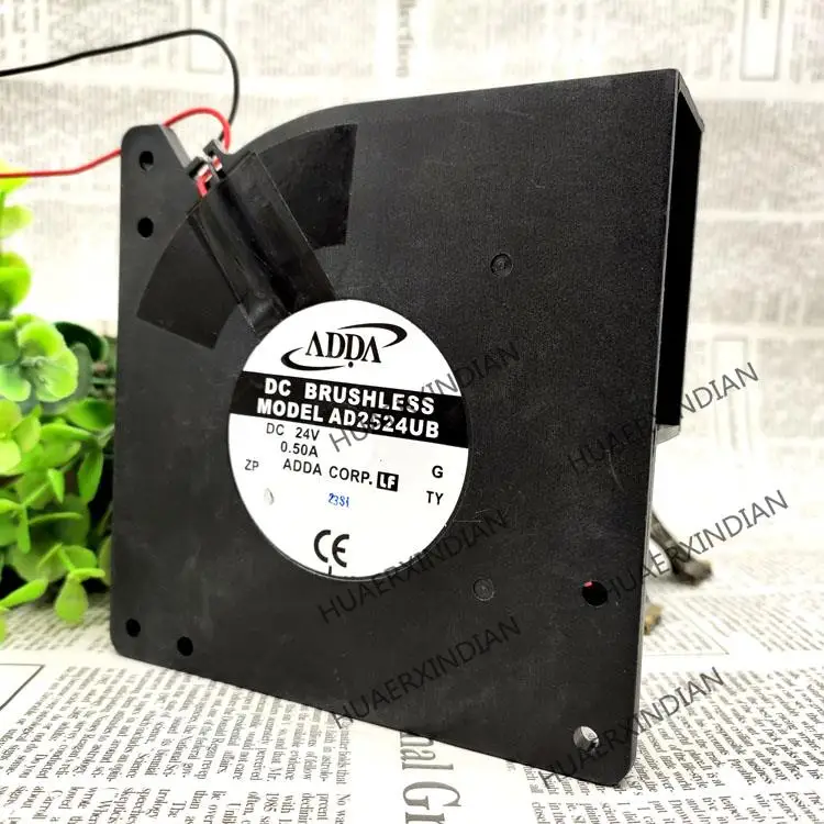 ใหม่ AD2524UB 24V 0.50A 12032 12/ซม.พัดลมระบายความร้อนชุดประกอบ