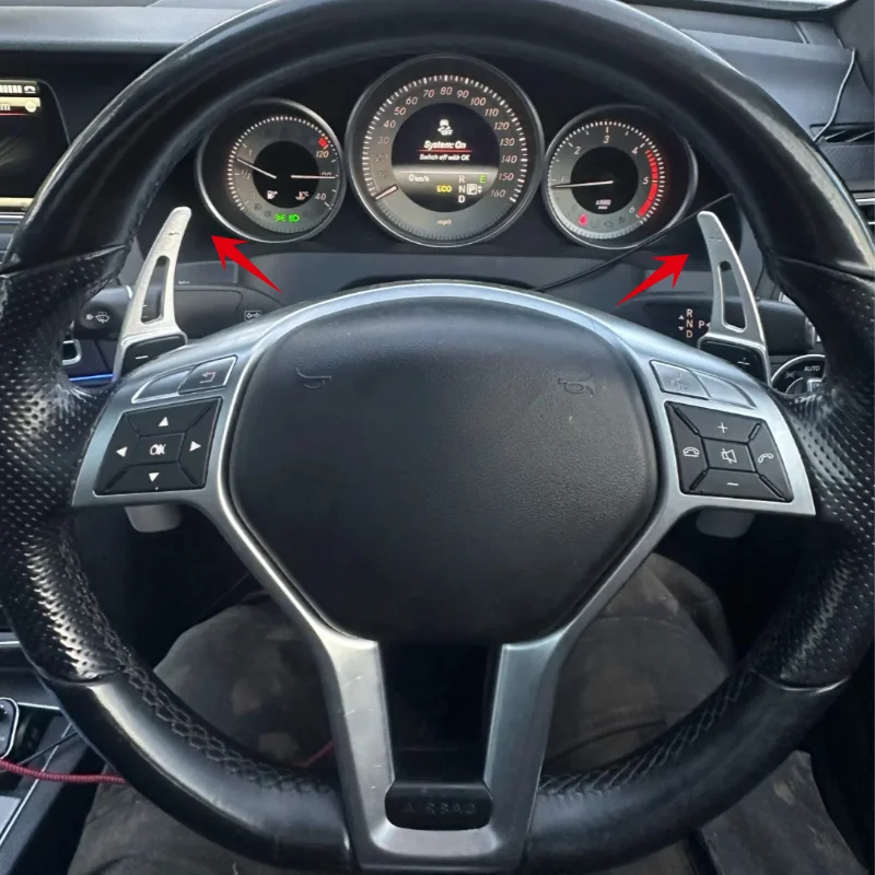 

Aluminum Steering Wheel Shift Paddle For Benz W176 W205 W212 W222 W246 C117 W218 X156 Extension Replacement Shifters