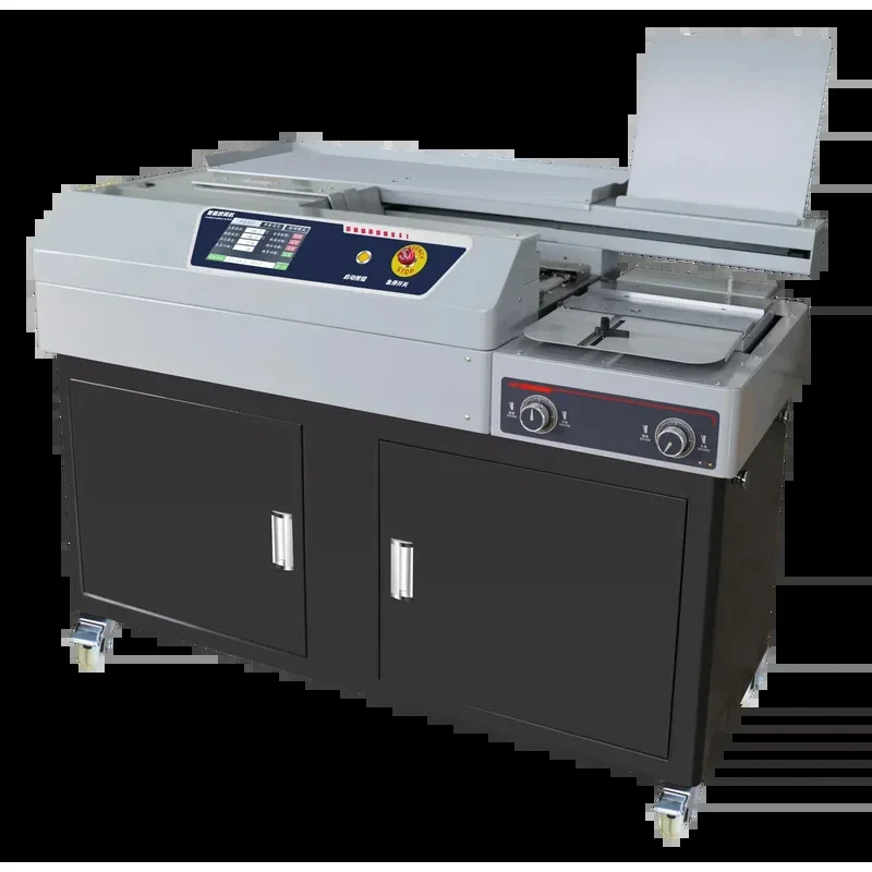 MA4 Poweul High Speed 4 Books/h Servo Motor Automatic Peect Hot Melt Glue Binding hin