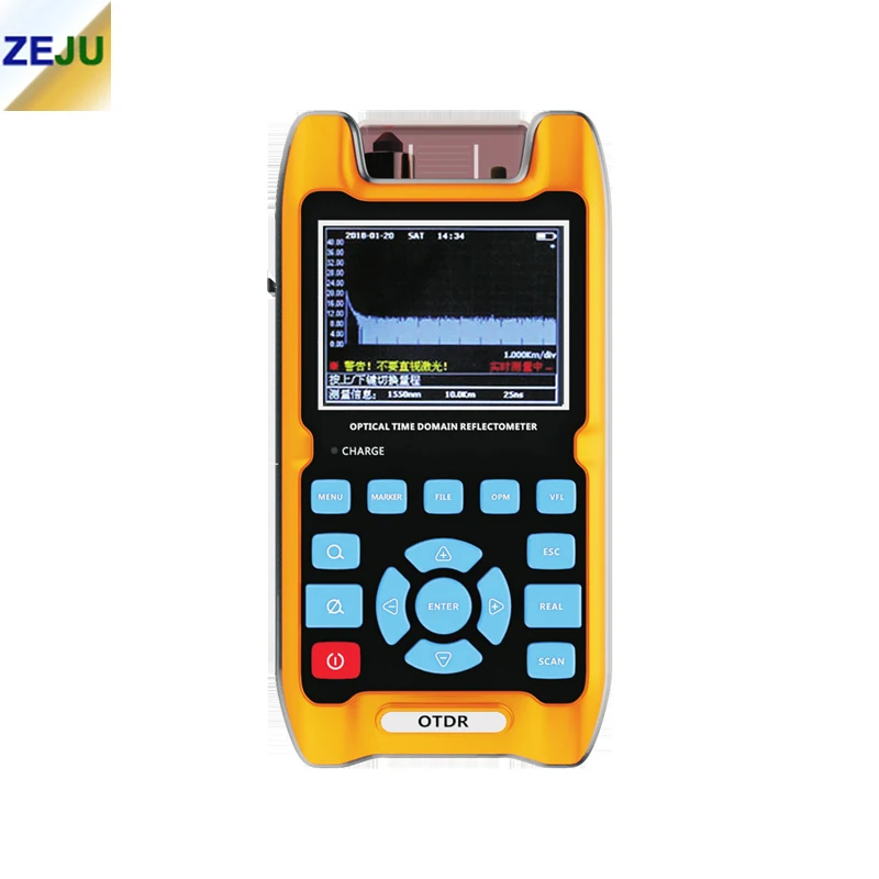 

OTDR 1310/1550nm 26/28db 100km Fiber Optic Ethernet Cable Tester Optical Time Domain Reflectometer