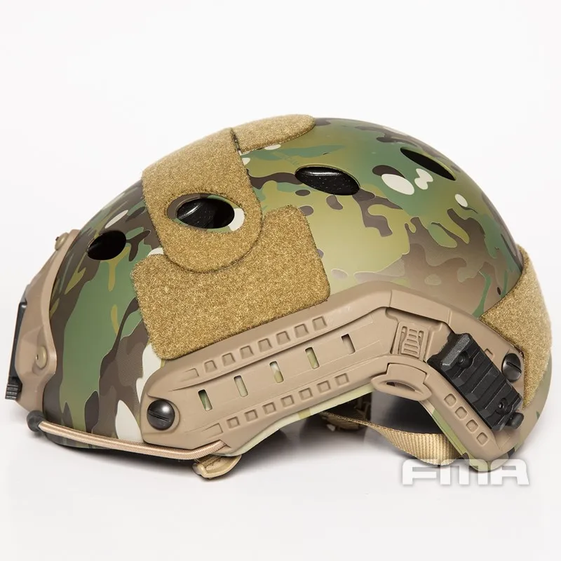 FMA Casco carbon táctico Airsoft Paintball ligero transpirable - imagen 2
