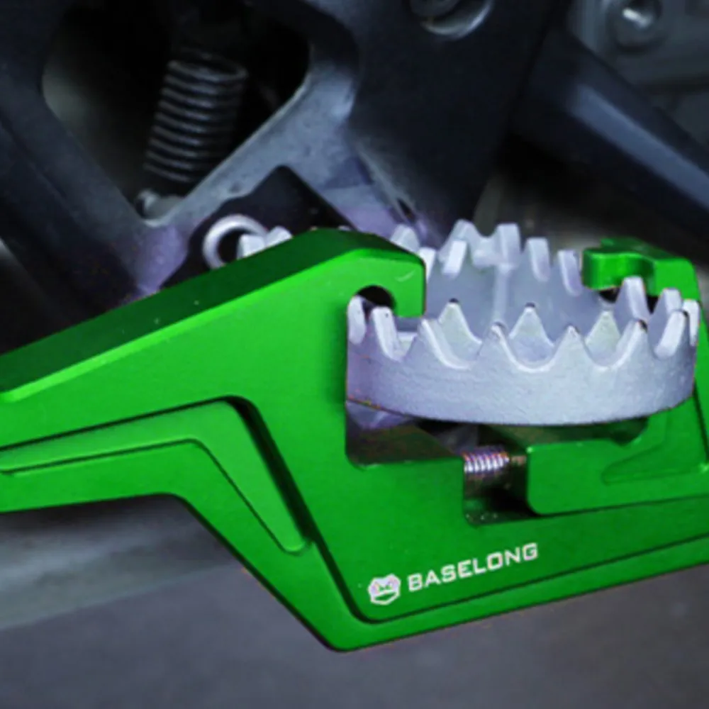 Motorcycle Accessories FootRest Footpegs Foot Pegs Pedals CNC For Kawasaki KX250 KX450 KX250F KX450F KLX450R KX KLX KXF 250 450