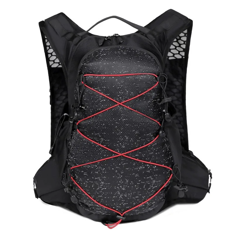 

Ультралегкий дышащий рюкзак-жилет для бега по пересеченной местности с гидратором и отделением для бутылки с водой для марафона