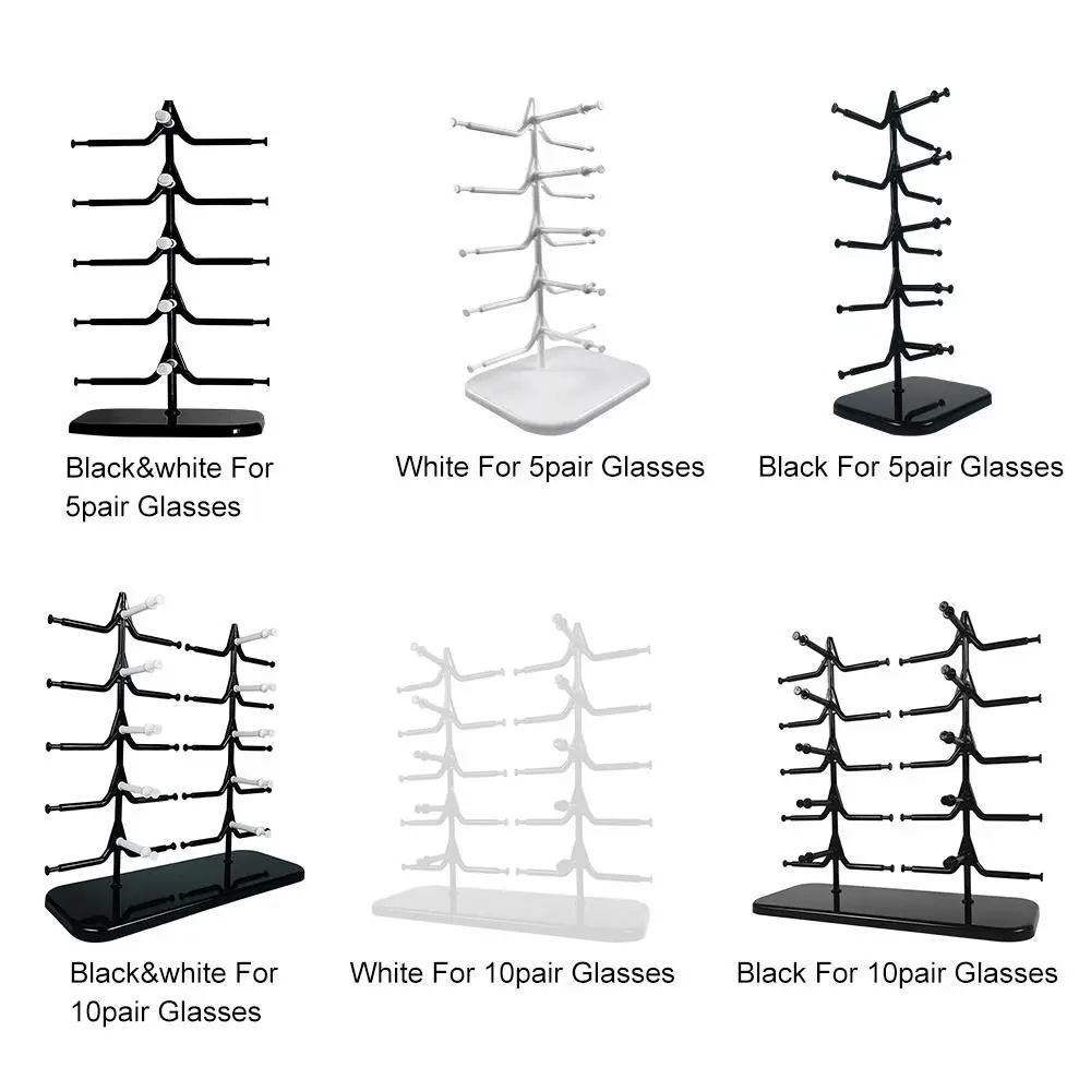 5/10 par stojak na okulary stojak na okulary przeciwsłoneczne półka na okulary ramka na okulary organizator Show uchwyt taca 5-warstwowa oszczędność