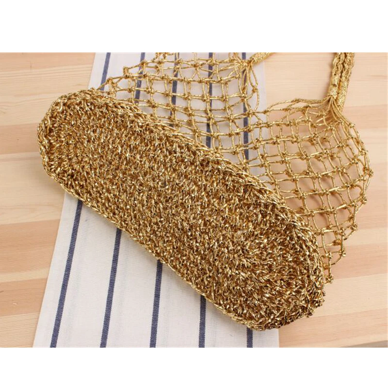 YoReAi Fashion Women Straw Large Tote Bag Beach Casual Shoulder Bags Handbag Solid Color Handmade Basket Storage Shopping Pack