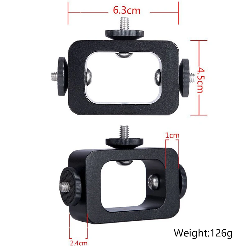 Mobile Live Support Mobile Phone Accessories Three-position Multi-function Gimbal Tripod Universal K Singing Card Holder