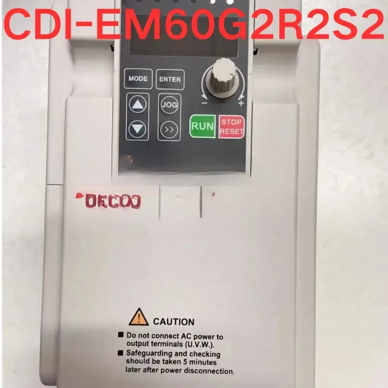 

Second-hand test OK ，Frequency converterCDI-EM60G2R2S2