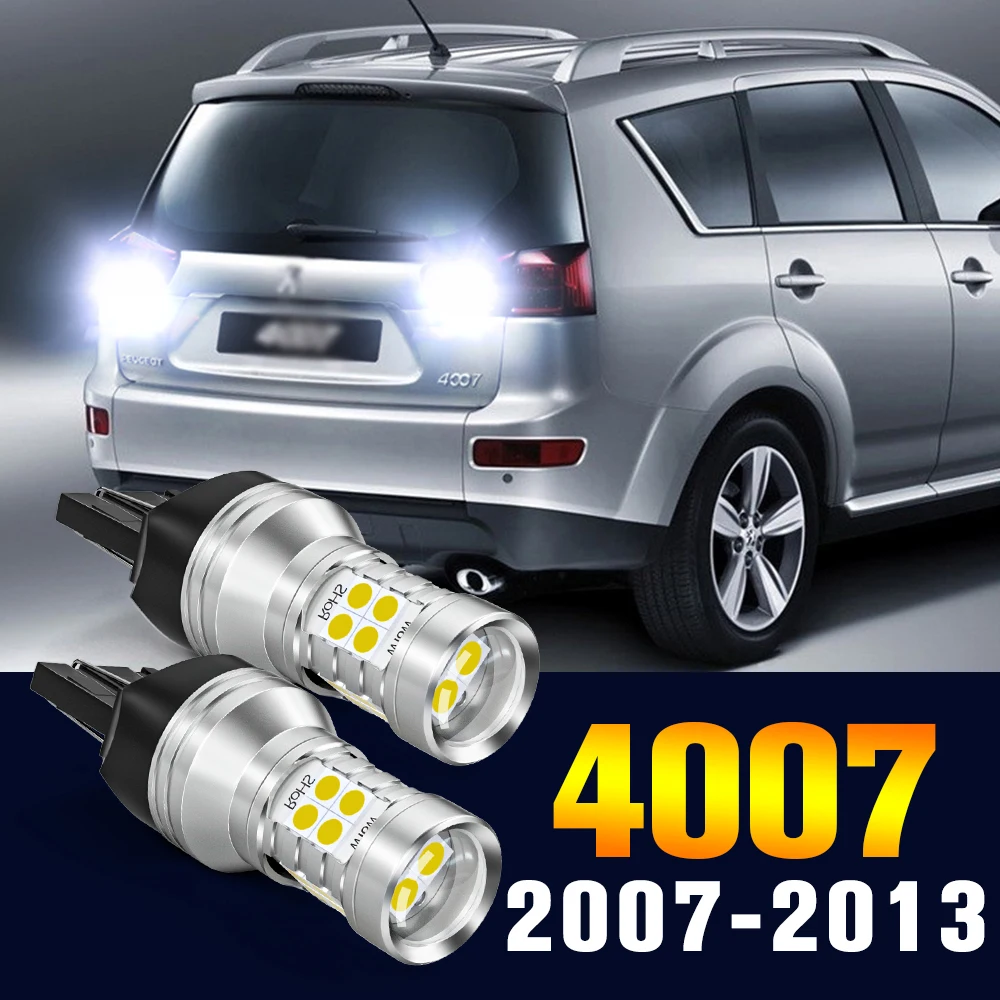 

2pcs LED Reverse Light Bulb Backup Lamp For Peugeot 4007 2007-2013 2008 2009 2010 2011 2012 Accessories