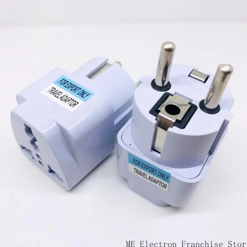 

Lightweight EU to US Adapter Travel Plug Charging Head for Most Europe Asia Destinations Portable and Easy to Carry