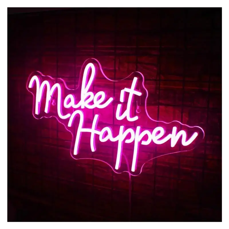 panneau-neon-«-make-it-happen-»-lumiere-a-intensite-variable-pour-decoration-murale-chambre-a-coucher-mariage-fete-d'anniversaire-bar-42cm-x-24cm