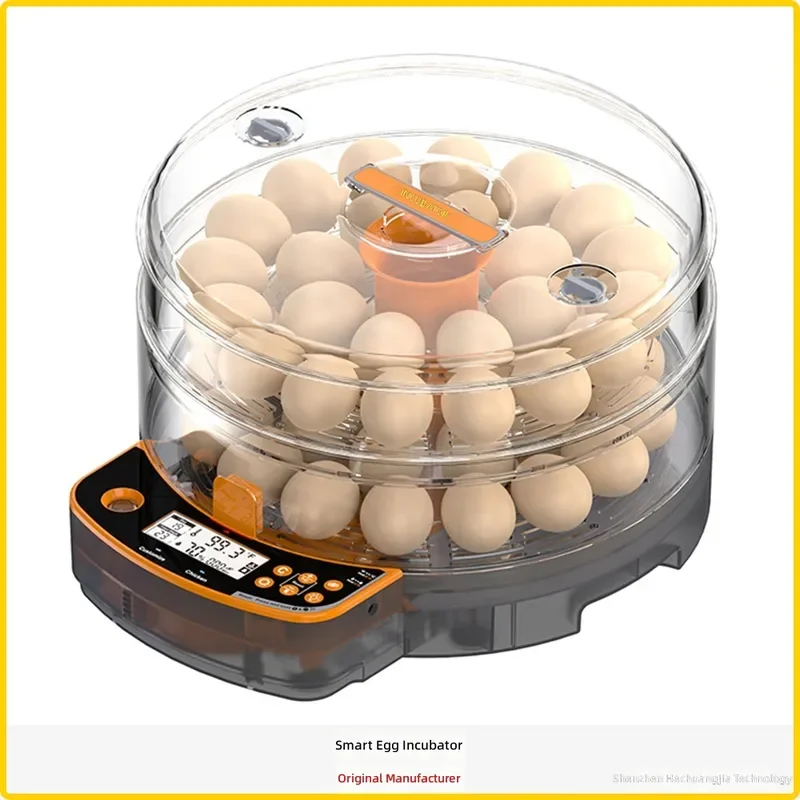 for Intelligent Constant Temperature 48 Egg Incubator Automatic Egg Turning Small Household Chicken Duck Goose Incubator
