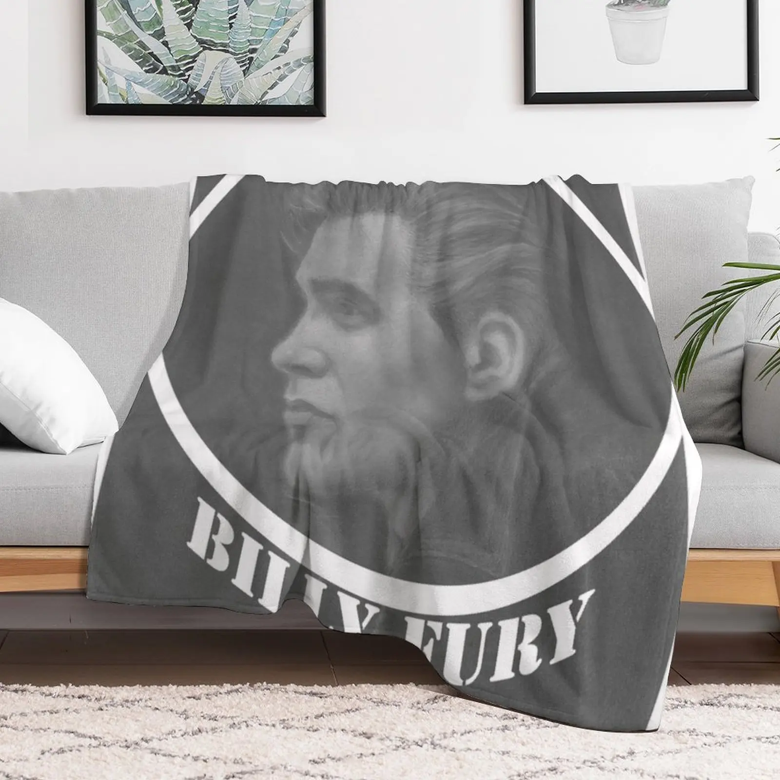 Billy Fury Throw Blanket Cozy Throw Blanket for Bed Sofa Chair