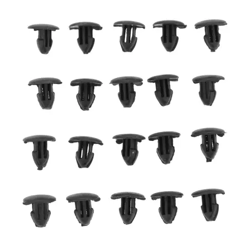 100pcs Plastic Clips 4mm Hole Trim Panel Sealing Rivets Parts Used In Automobile Doors Windows Trunk Universal Accessories